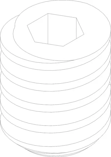 SCREW 4-40 X 1/8 SET SOC HEX