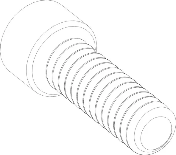 SCREW 1/4-20 X 3/4 CAP SOC HEX
