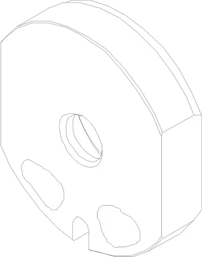 END PLATE REAR