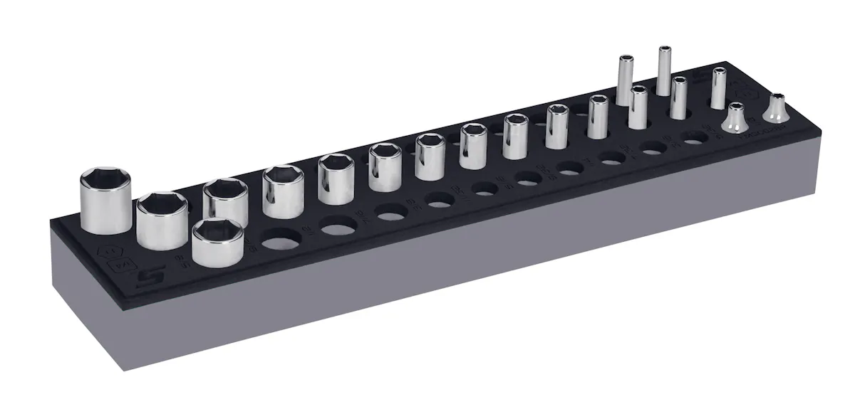 1/4DR 19PC 6PT SAESKT FSET DT