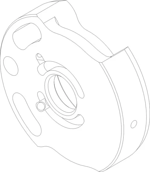 END PLATE REAR