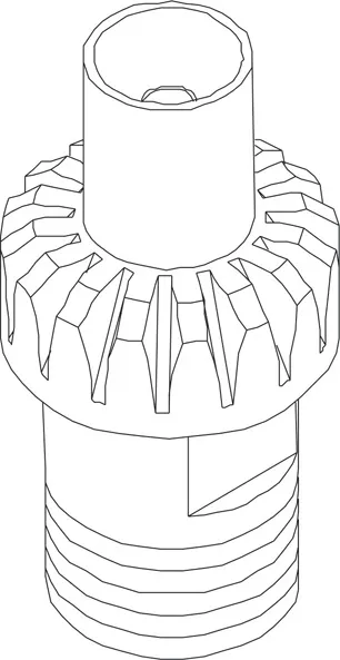 GEAR BIT HOLDER