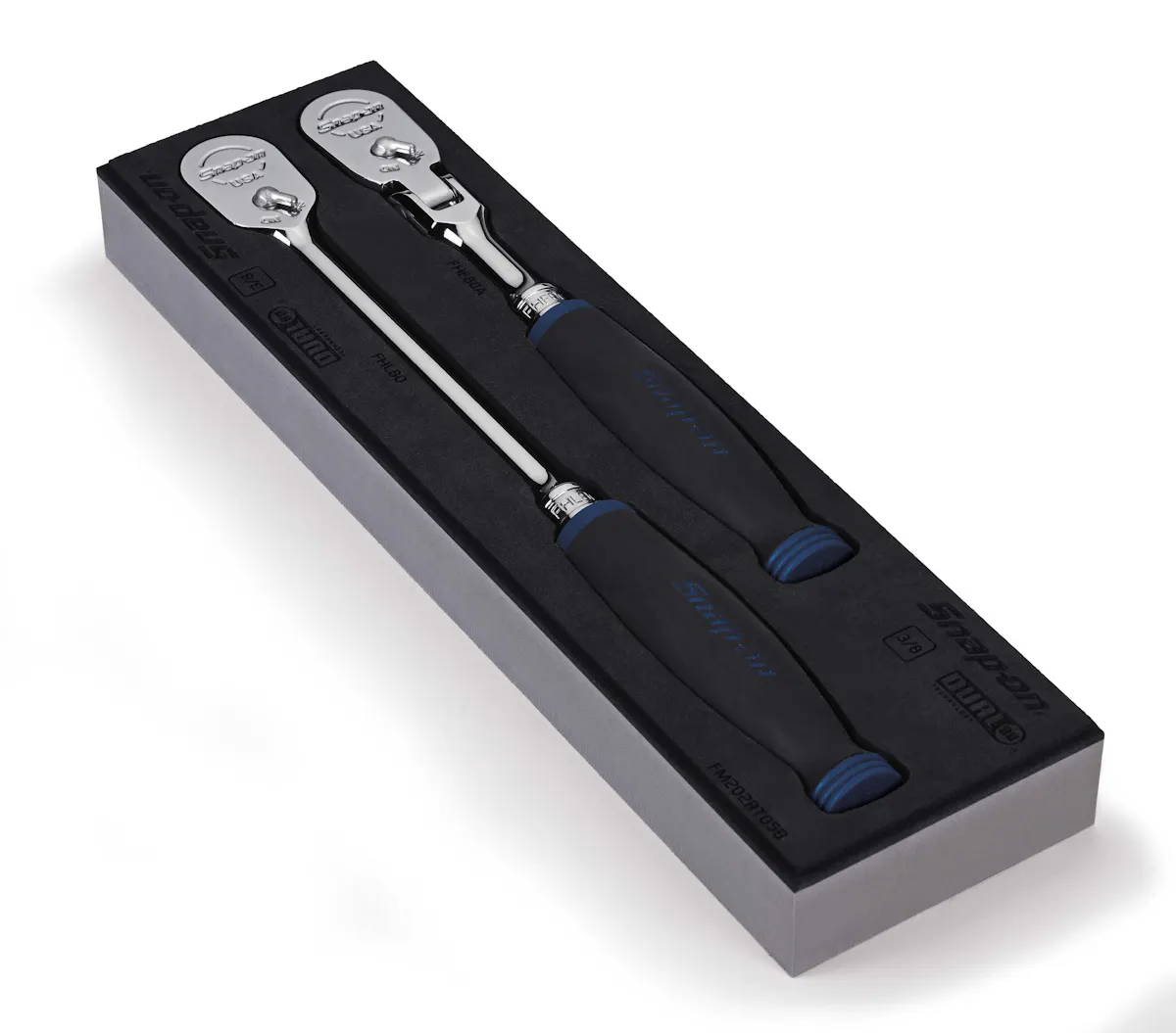 3 pc Standard Handle Quick-Release Ratchet Set (Blue-Point 