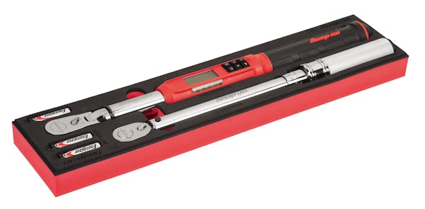2 pc 3/8 Drive Dual 80® Technology Torque Wrench Foam Set (Red), 202TQWRFR