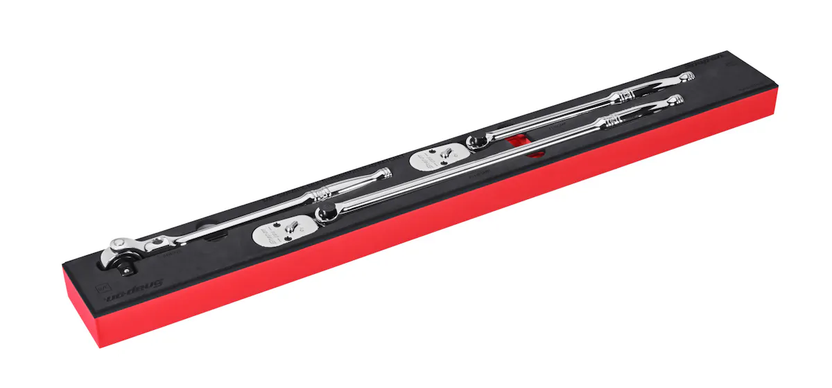 3/8DR 3PC MP/FL RAT FSET RED