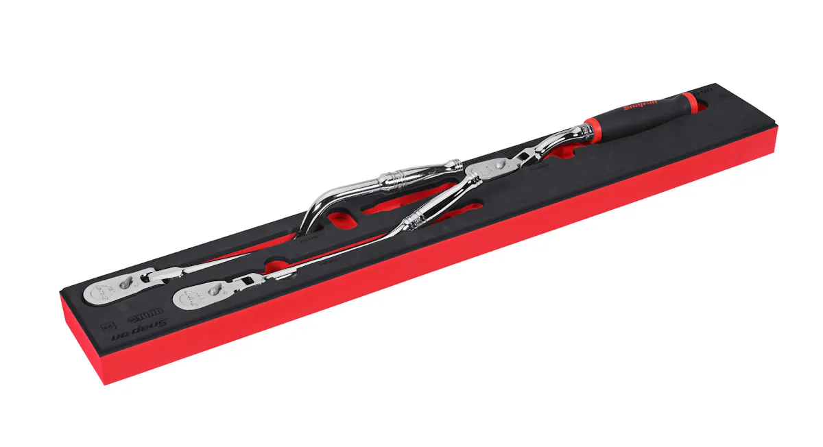 3/8DR 3PC BENT RAT FSET RED
