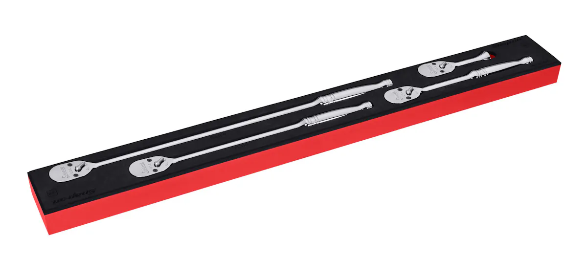 3/8DR 4PC STD RAT FSET RED