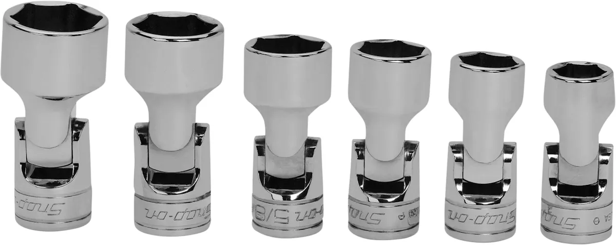 3/8DR 6PC SAE 6PT SHL FLX SKT