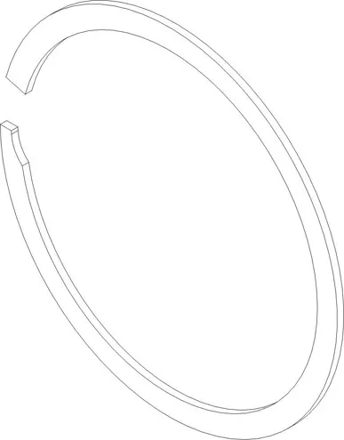 RETAINER RING EXT 1IN