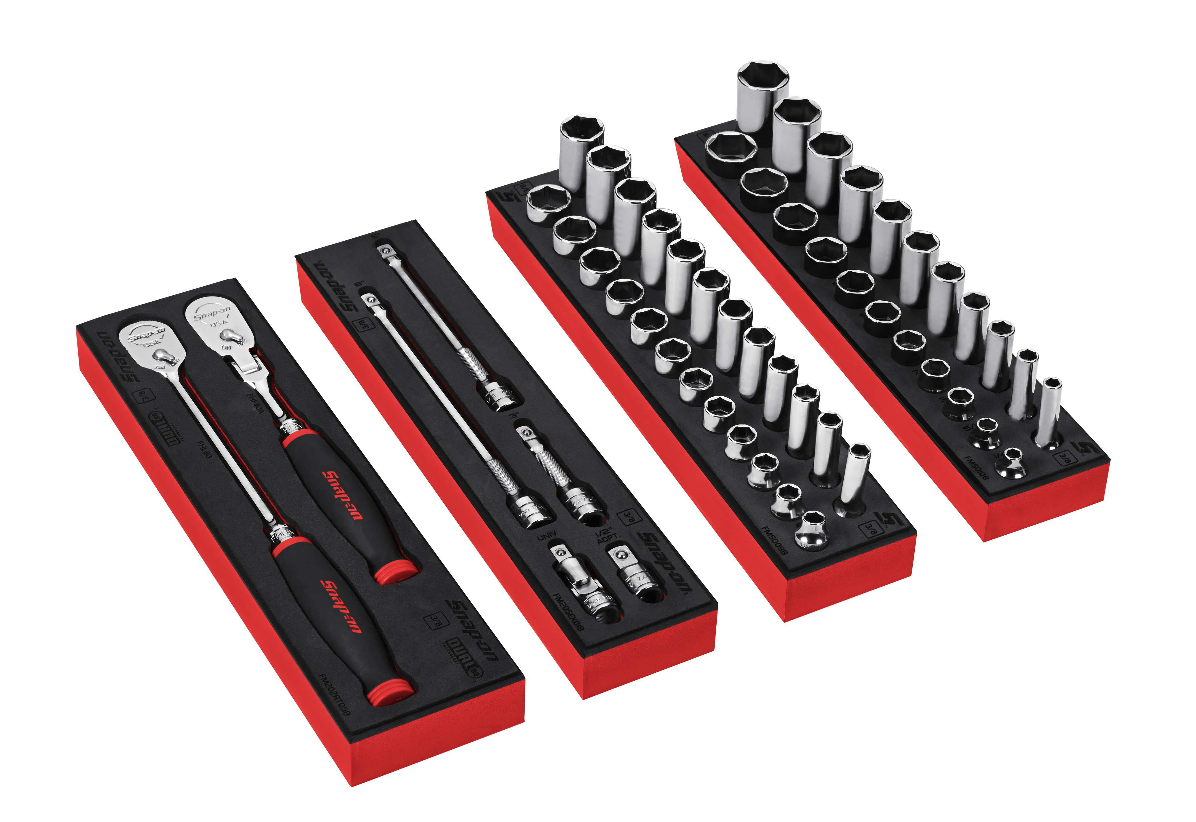 Serie Di Bussole Esagonali 1/2" CHROMEplus, 10 Pz