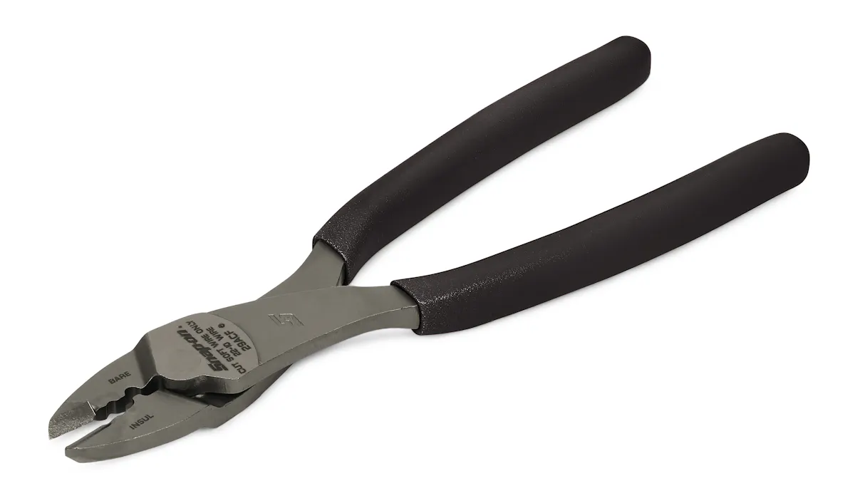 TERM CRIMPER W CUTTER BLK