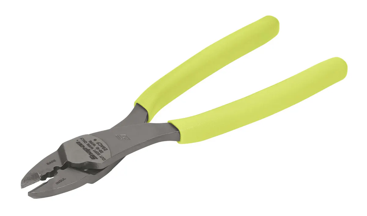 TERM CRIMPER W CUTTER HI-VIZ