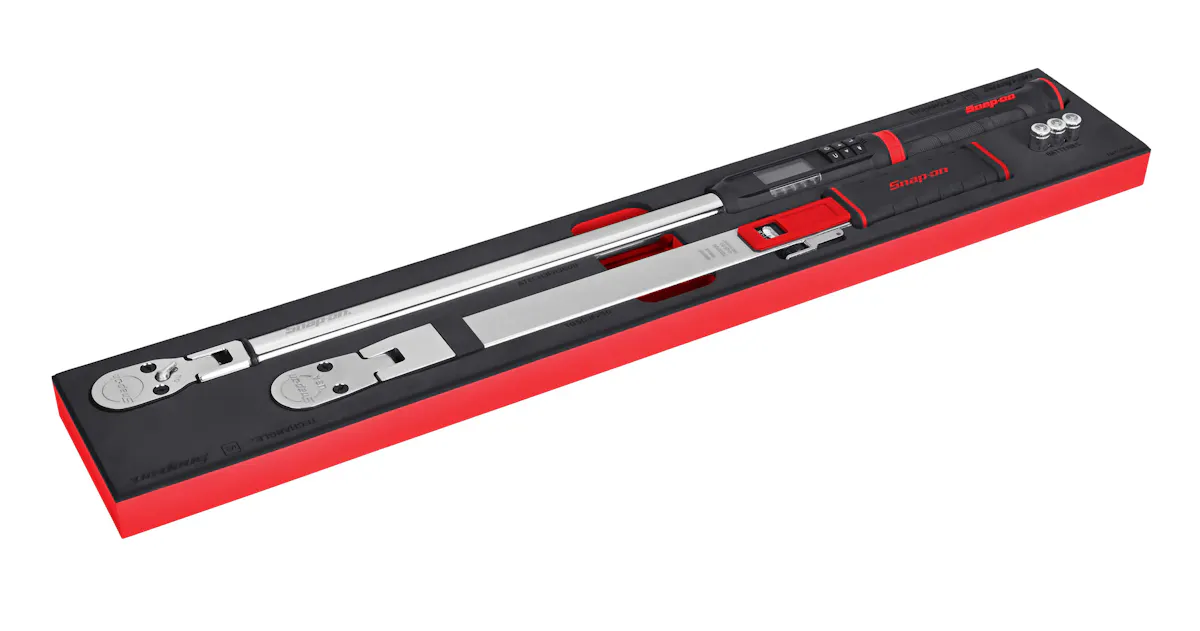 1/2DR 2PC TORQ WRNCH FSET RED