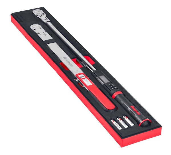 2 pc 1/2 Drive Dual 80® Technology Torque Wrench Set with PRO-FI™  Organization (Red), 302TQWRFR