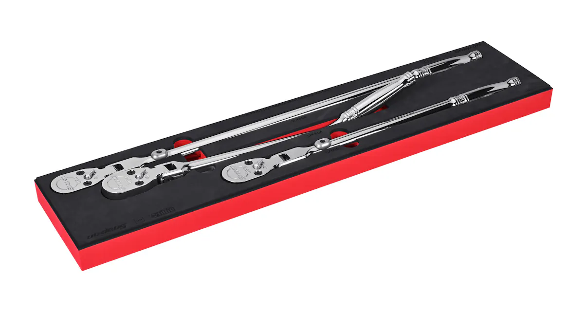 1/2DR 3PC LOCK  FSET RED