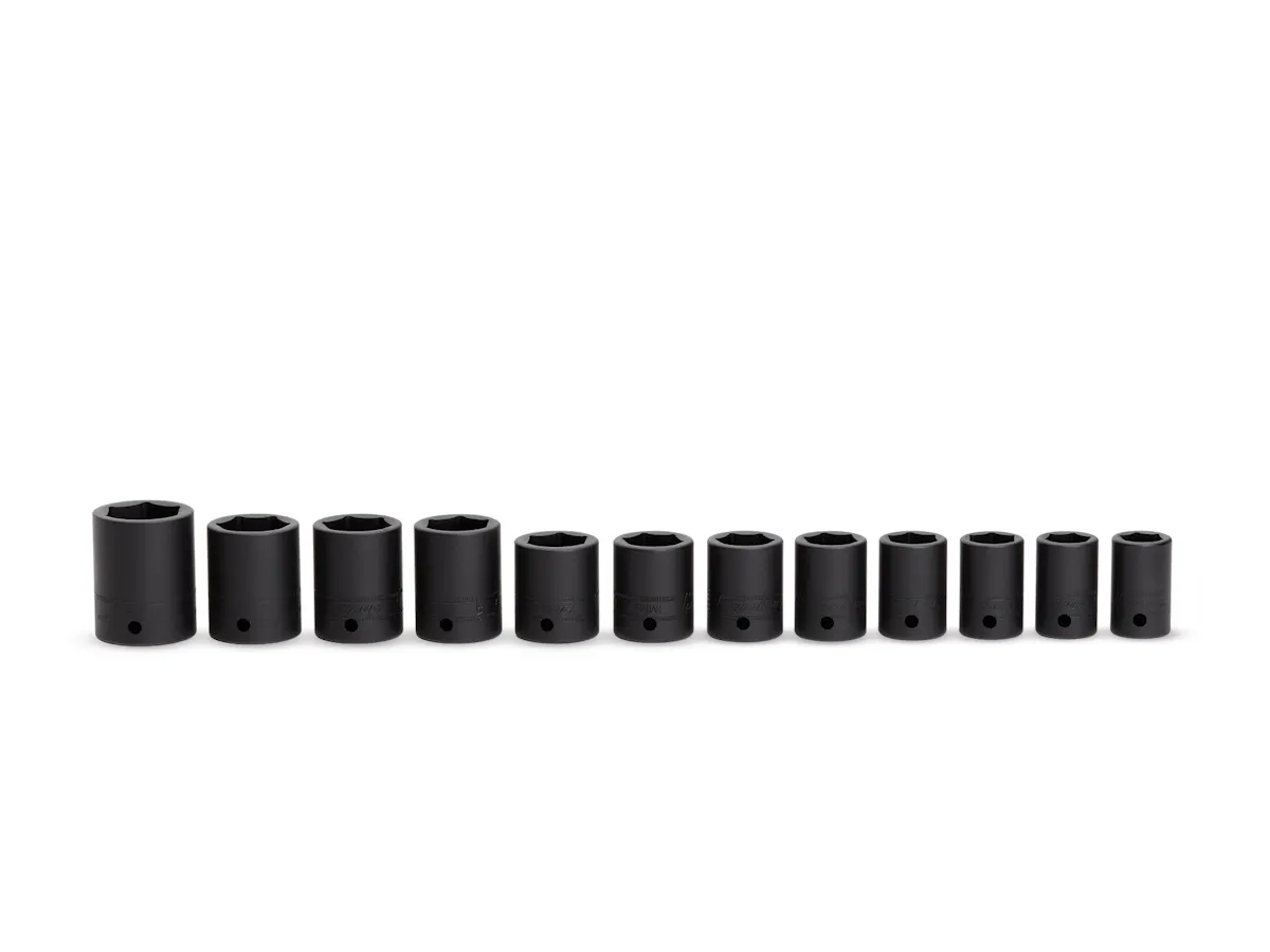 1/2DR 12PC 6PT SHL IMP SKTSET