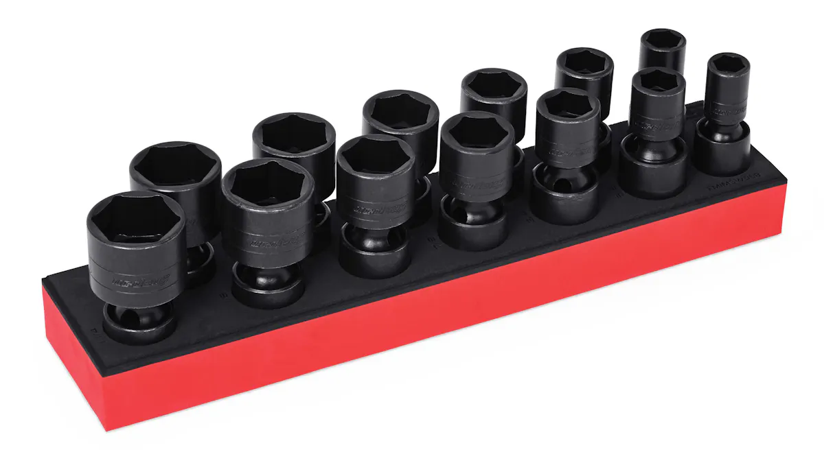 1/2DR 13PC IMP SAE SWIVEL FSET