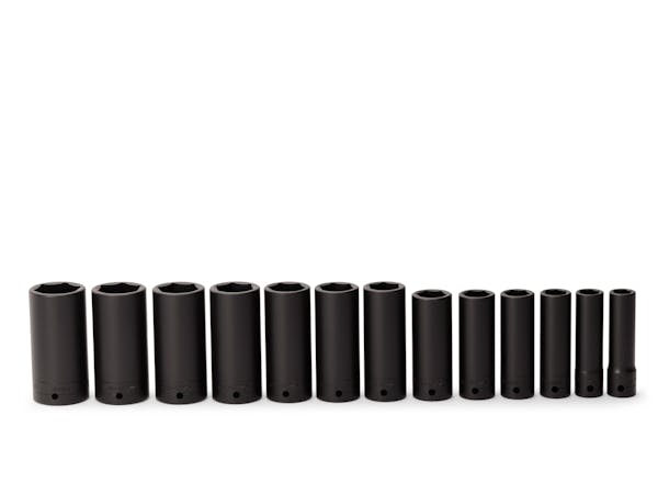 13 Pc 1 2 Drive 6 Point Sae Flank Drive Deep Impact Socket Set 1 2 1 1 4 313sima Snap On Store