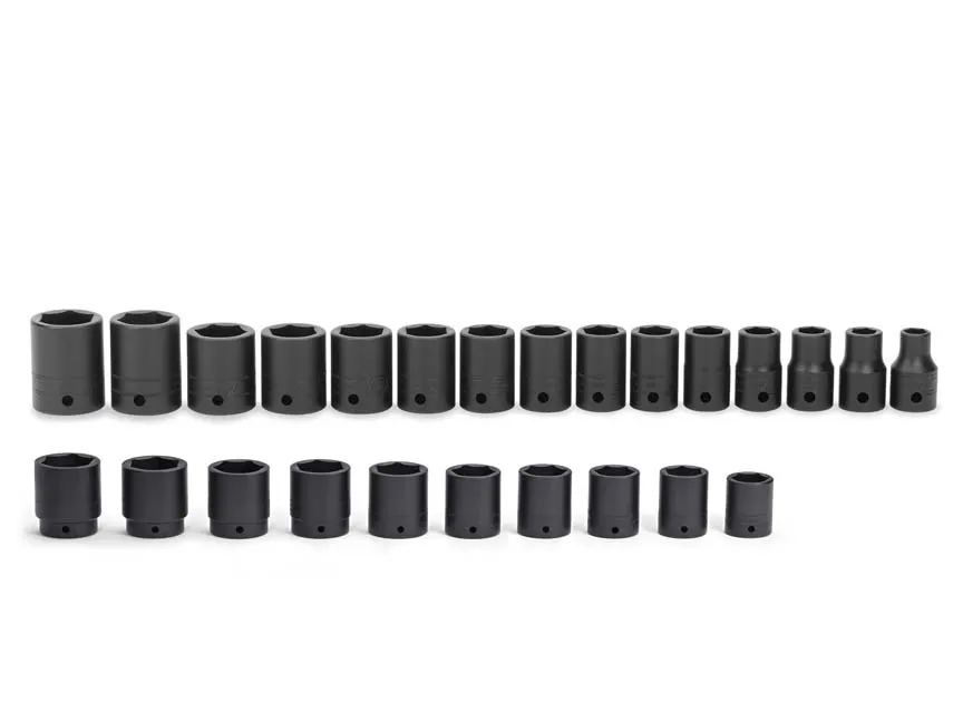25PC 1/2 MET SH IMP SOCKT SET