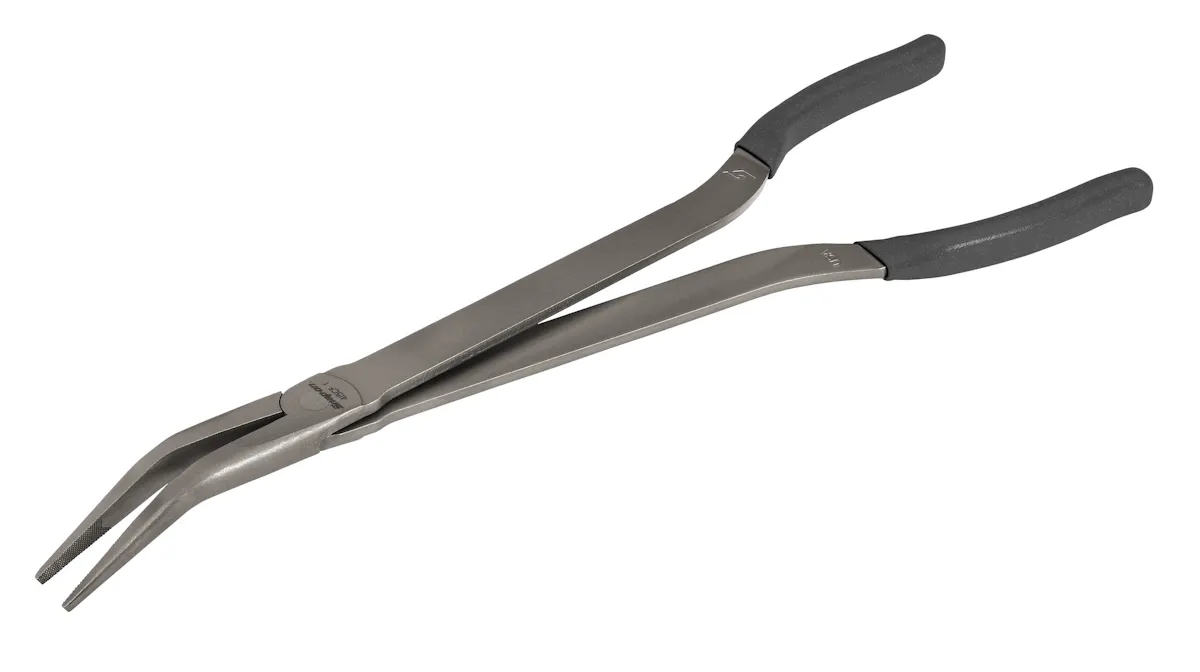 15IN BNT NDLE NSE PLIER DRK TI