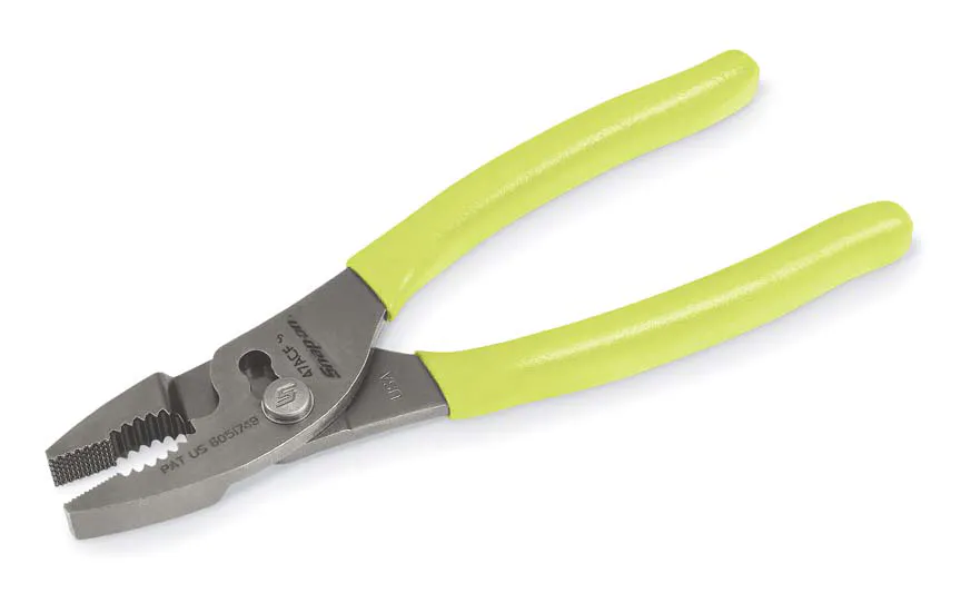 COMBO SLIP PLIER HI VIS YLLW