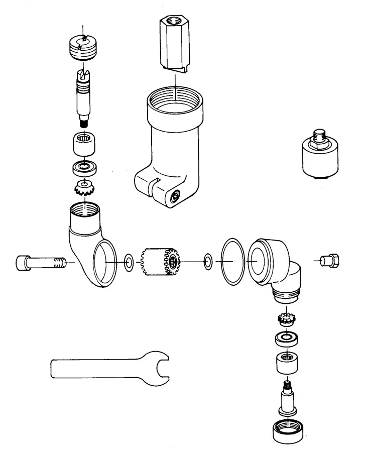 ATTACHMENT ANGLE DRILL ASSY