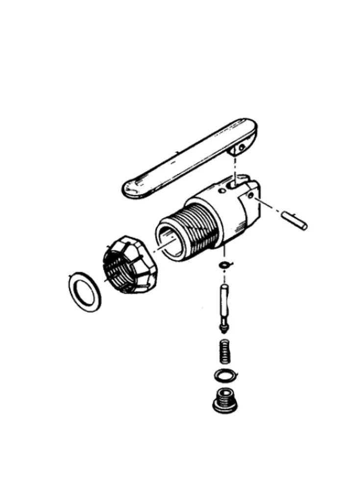 LEVER THROTTLE BACKHEAD ASSY