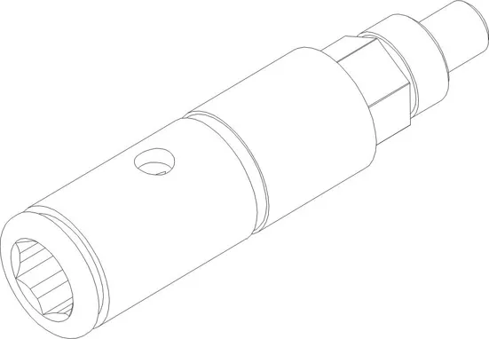 SPINDLE 1/4IN HEX FEMALE