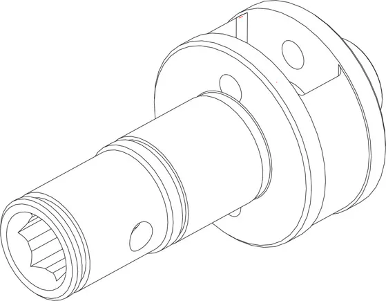 CARRIER GEAR INT HEX .2713A