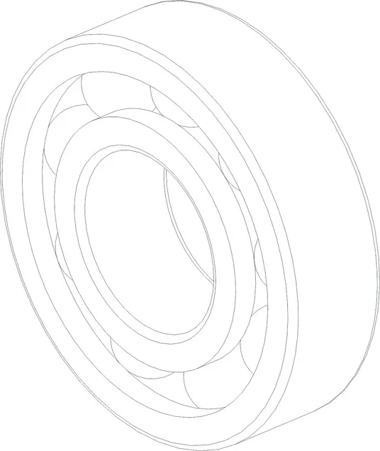 BALL BEARING 9 X 4 X 2.5