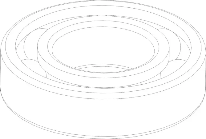 BALL BEARING 14 X 7 X 3.5