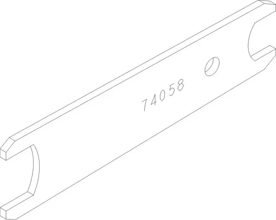 COMB WRENCH 9/16IN X 3/4IN