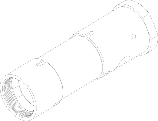 HOUSING INLINE METAL BODY