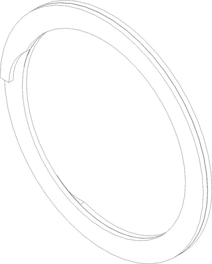 SPIRAL RETAINING RING