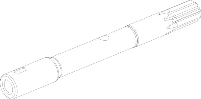 INPUT SHAFT LD 90 ATTACHMENT