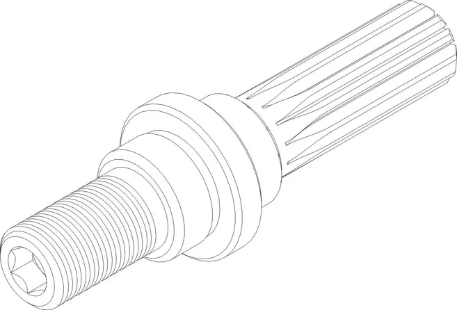 12K RPM OUTPUT SHAFT