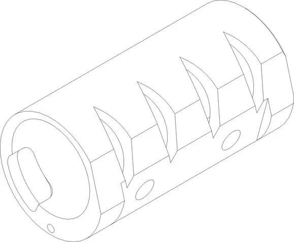REV ROTATION 25K CYLINDER