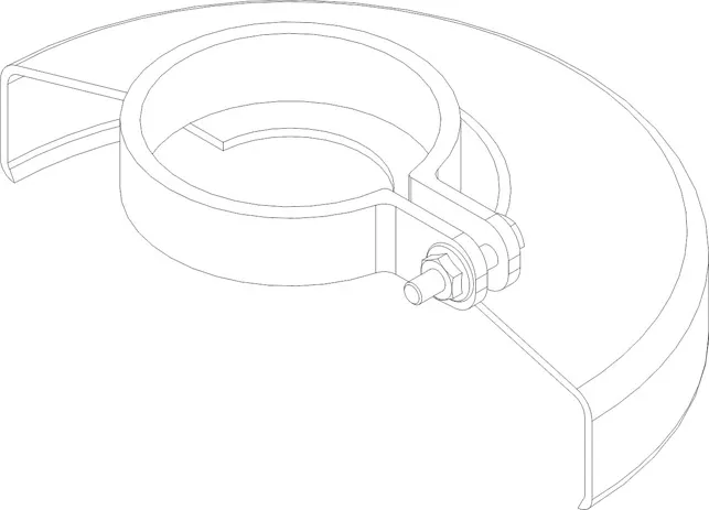 4IN TYPE 27 GRINDER GUARD