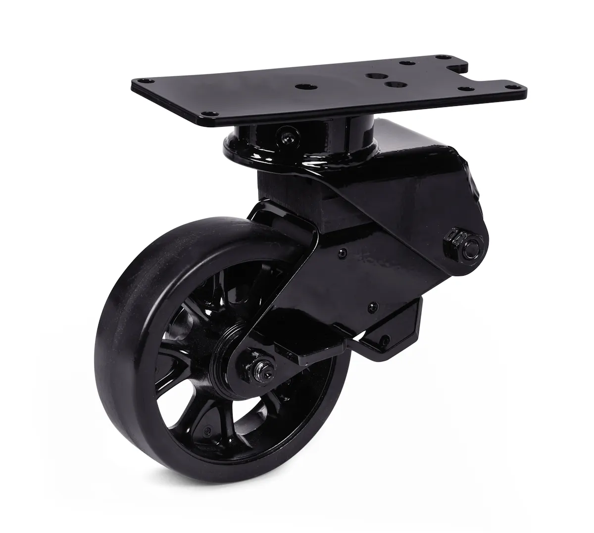 MASTERS SWIVEL BLK CASTR 6X2