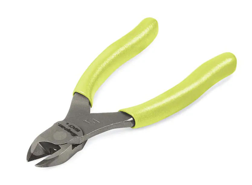 6IN DIAGONAL CUTTER HI VIS YLW