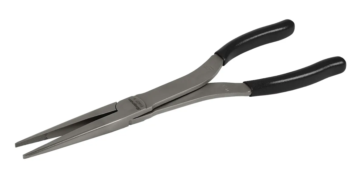 11IN LONG NOSE PLIERSBLK