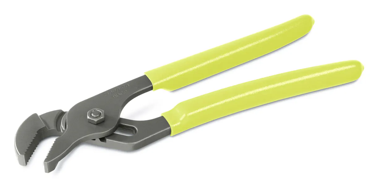 9IN ADJ JOINT PLIERS HI VIS
