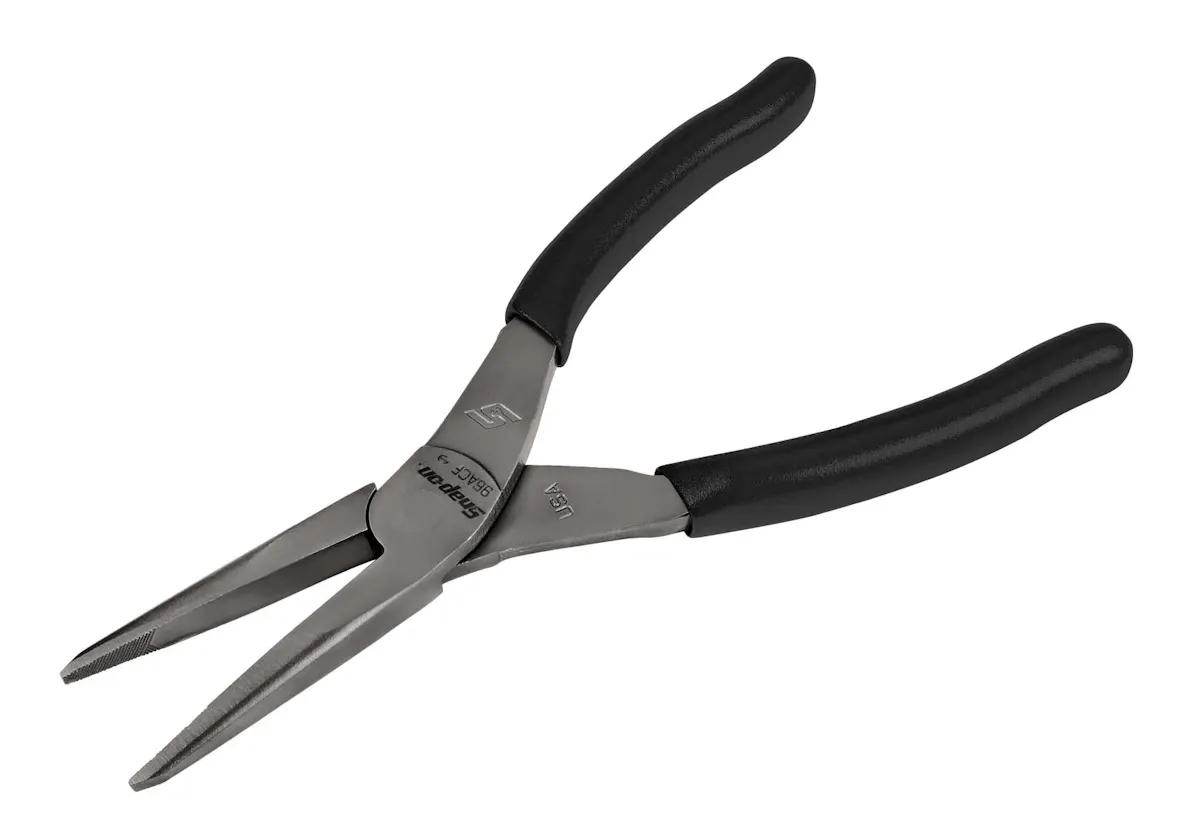7IN LONG NOSE PLIERS BLK