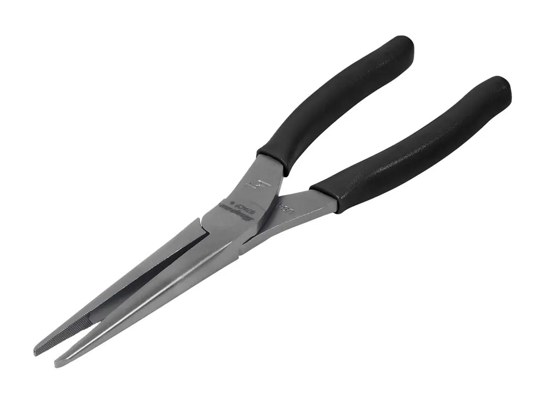 9IN LONG NOSE PLIERS BLACK