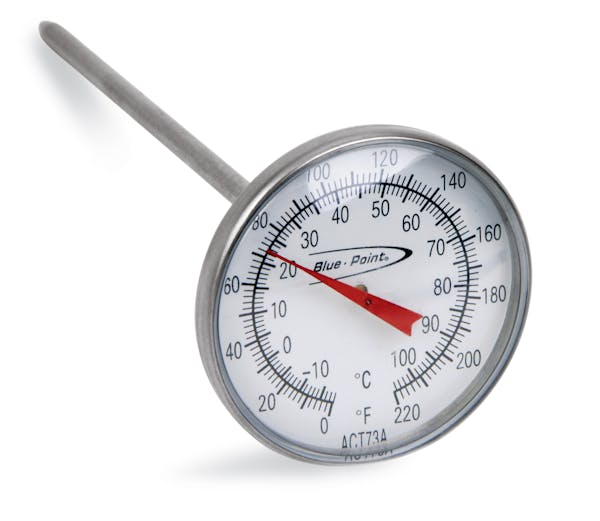 Dual Range Dial Thermometer, 0°–550°F (0°–285°C)