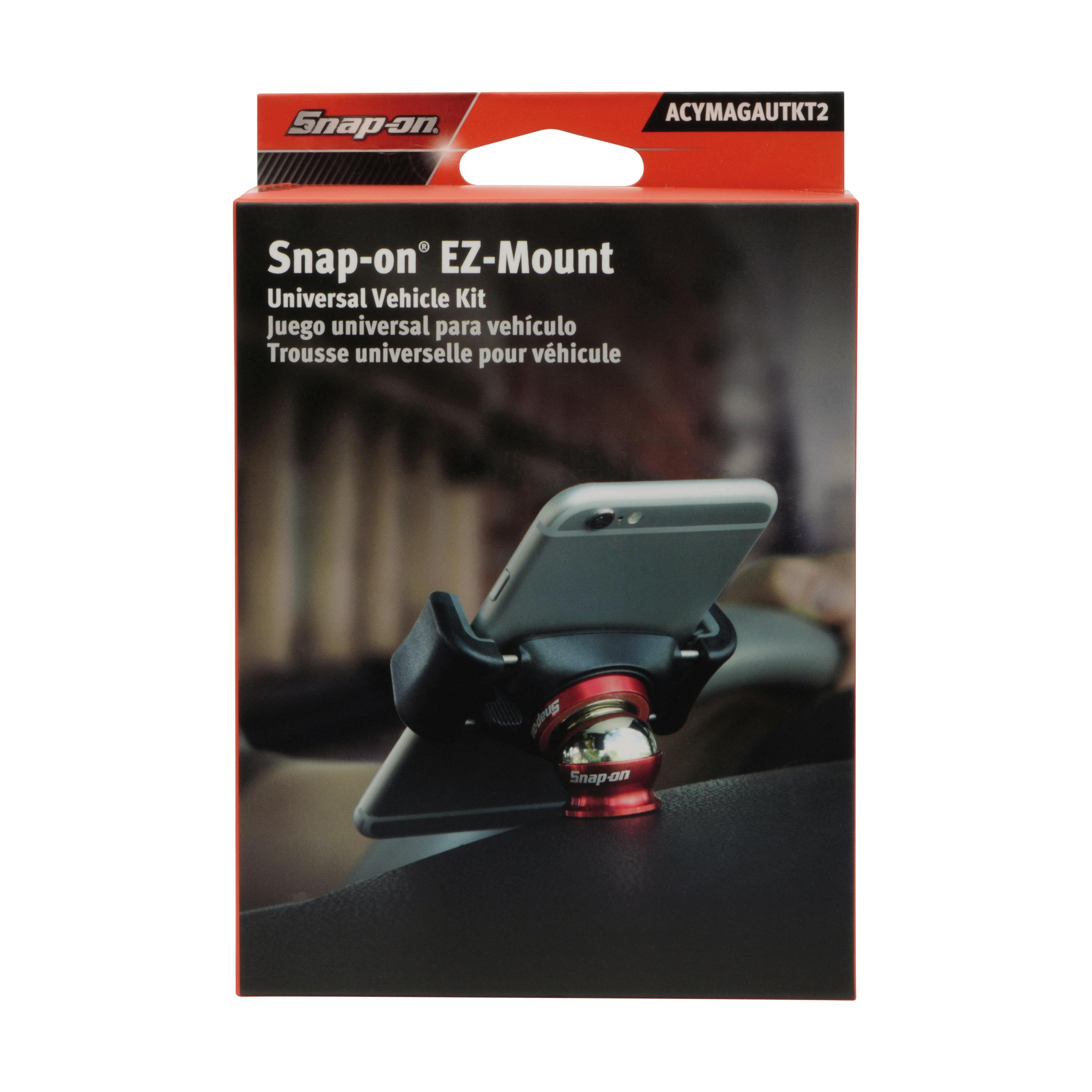EZ-Mount Universal Car Kit (Black/Red), ACYMAGAUTKT2