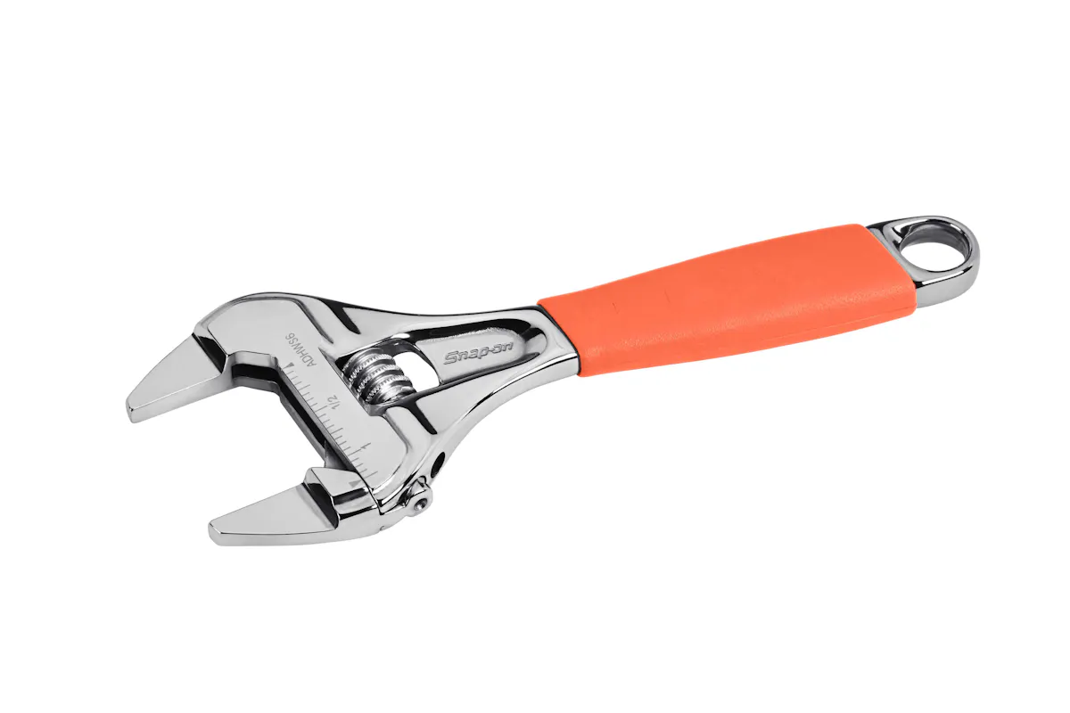 6IN WIDEMOUTH WRENCH - ORANGE