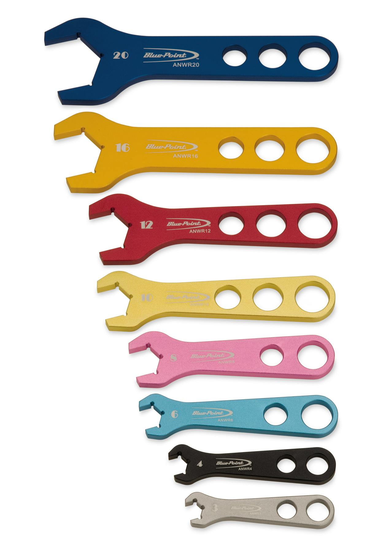 Aluminum AN Fitting Wrench Set 8-Piece 