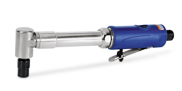 Right Angle Extended-Length Mini Air Die Grinder (Blue-Point