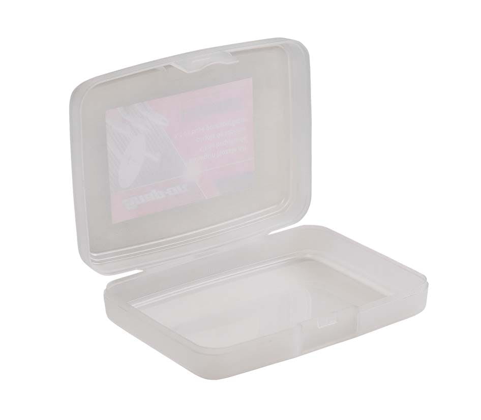Plastic Storage Box, Transparent Storage Case, With Snap-on Cover
